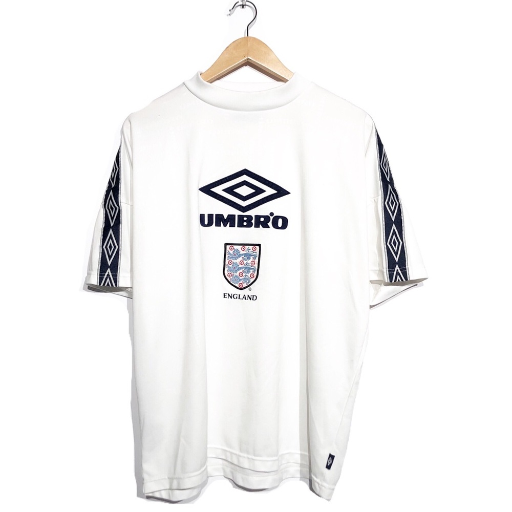 Vintage 90s England Umbro training shirt